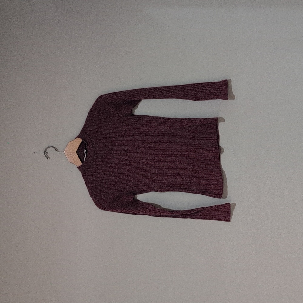 Olivia Rae ribbed knit long sleeve sweater
